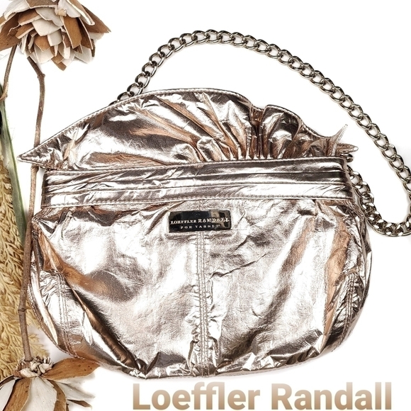 Loeffler Randall Handbags - 🧡 Loeffler Randall Rose Gold Metallic Handbag